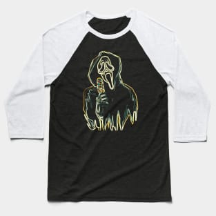 The Haunted Skeleton Neon Baseball T-Shirt